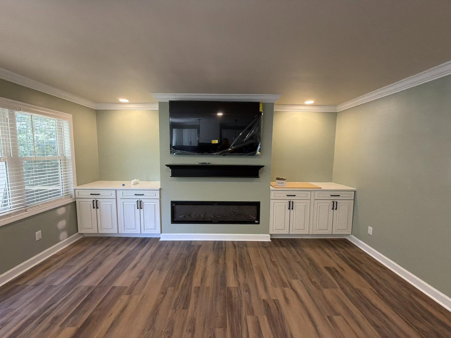 Living room build-out