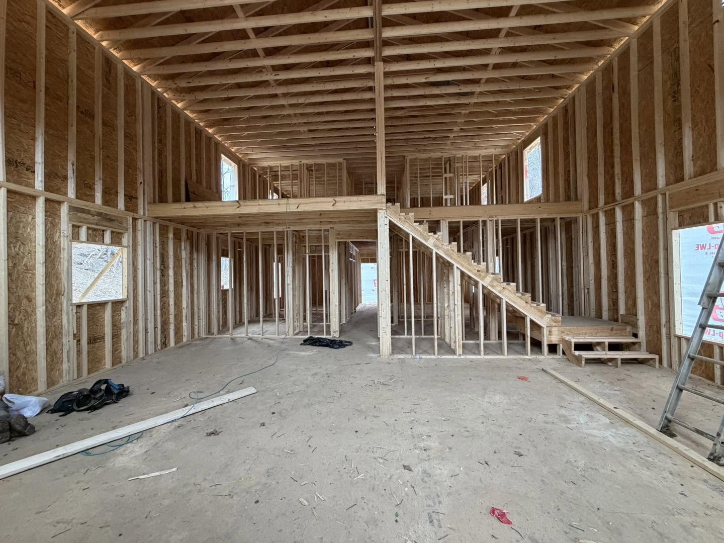 New home framing